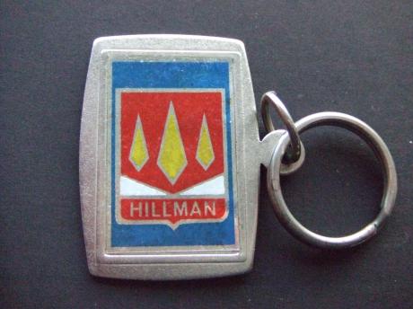 Hillman oldtimer auto oude sleutelhanger